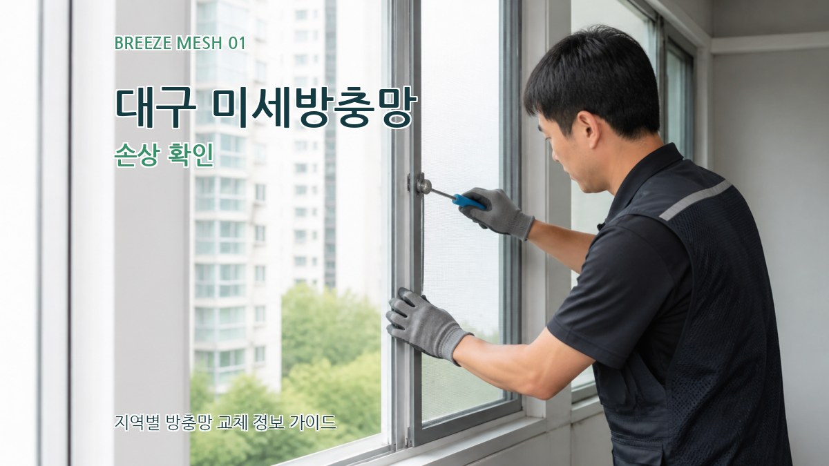대구 미세방충망