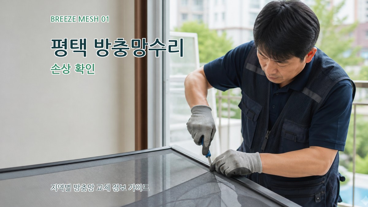 평택 방충망수리