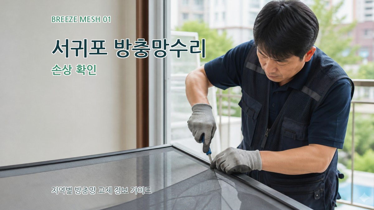서귀포 방충망수리