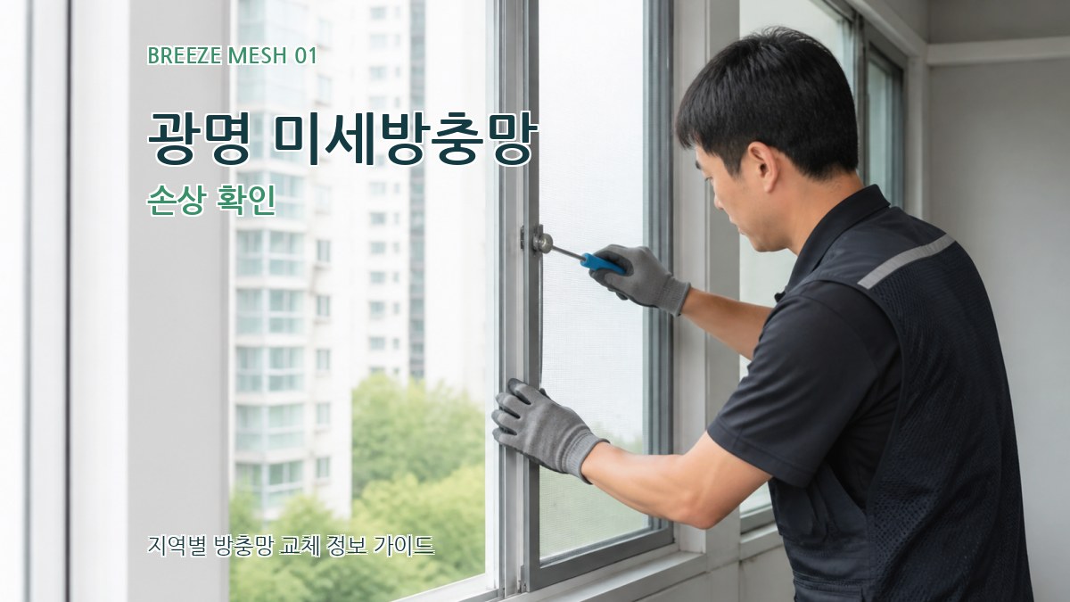 광명 미세방충망