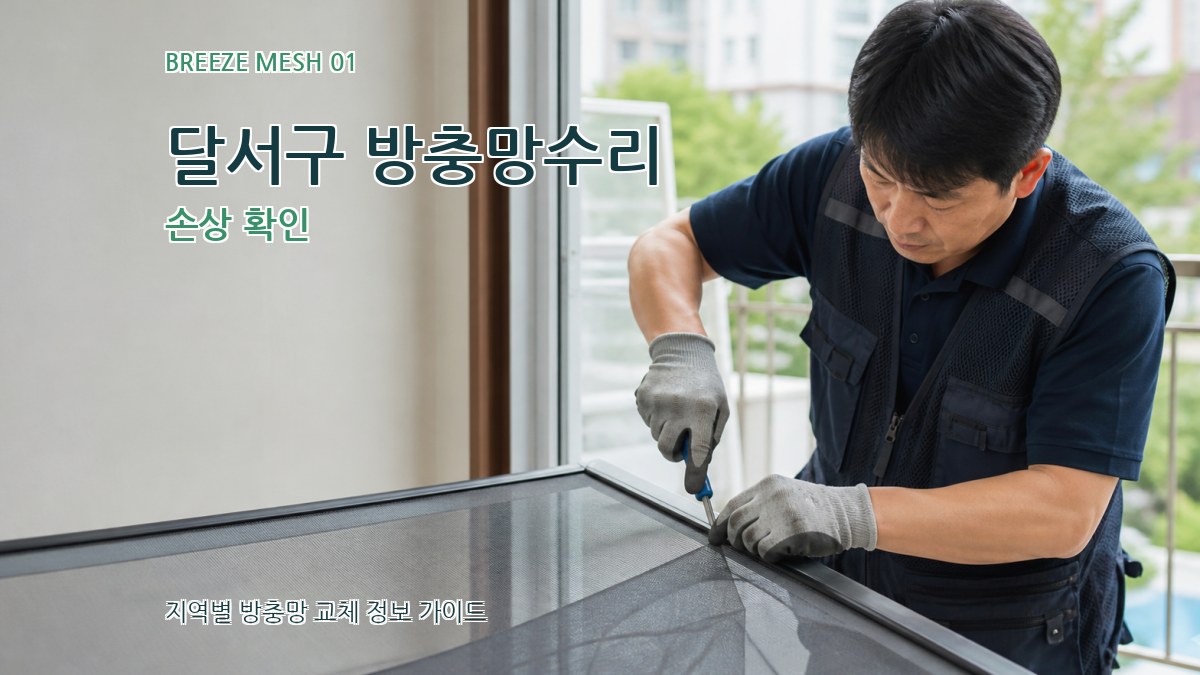 달서구 방충망수리