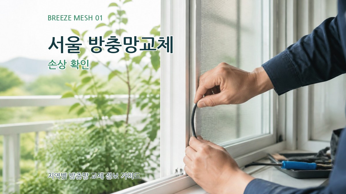 서울 방충망교체
