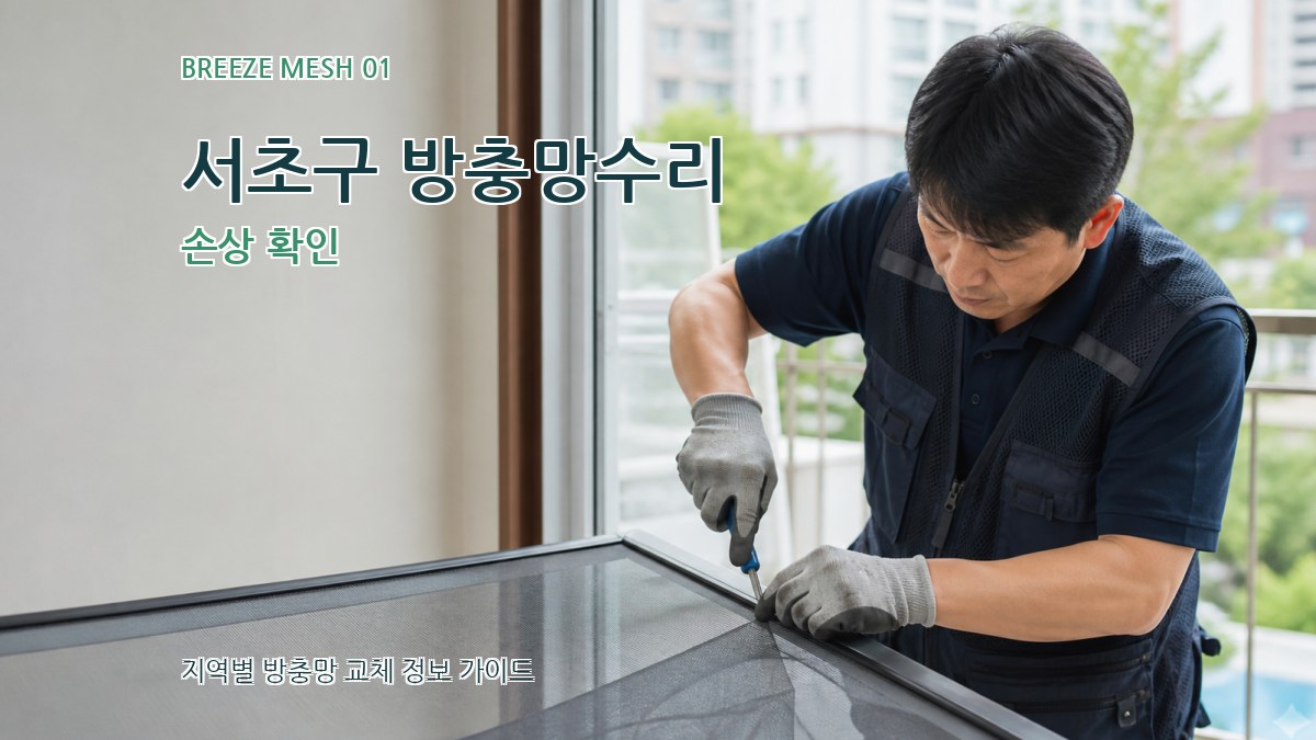 서초구 방충망수리