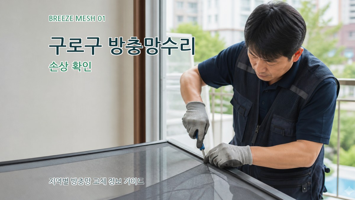 구로구 방충망수리