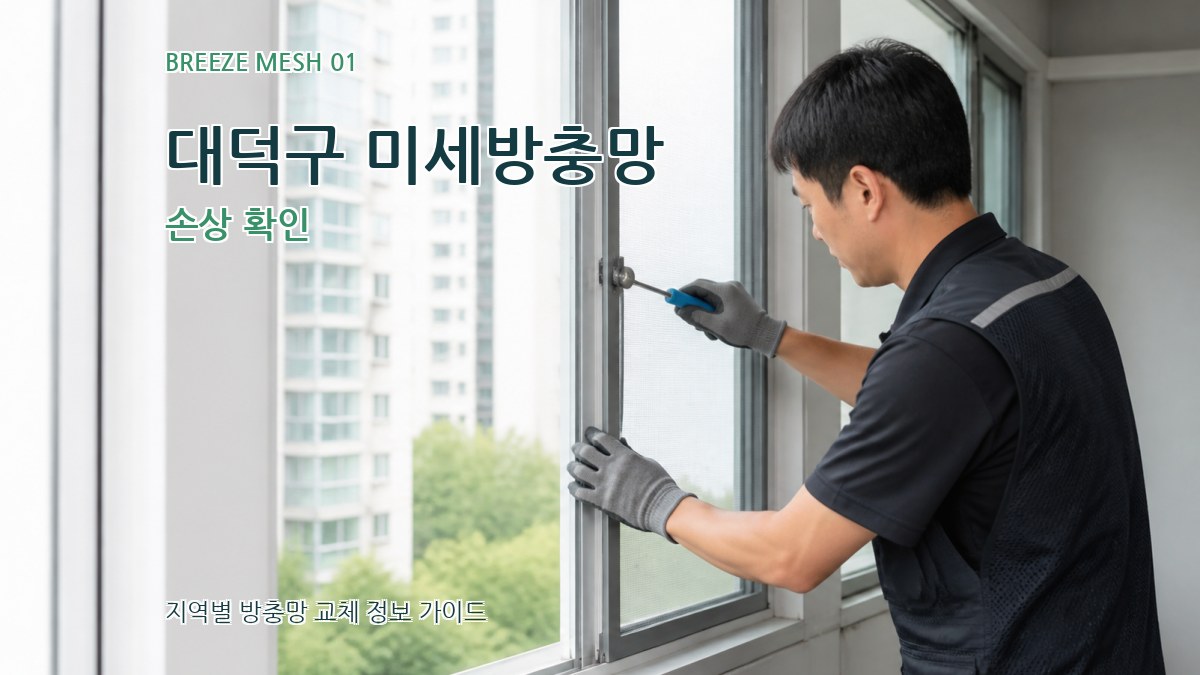 대덕구 미세방충망