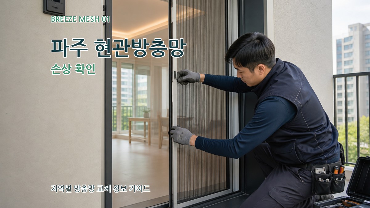 파주 현관방충망