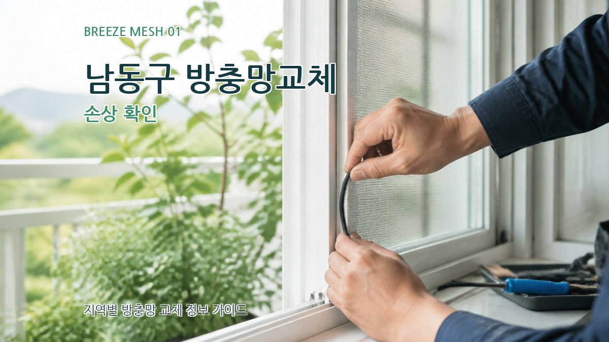 남동구 방충망교체
