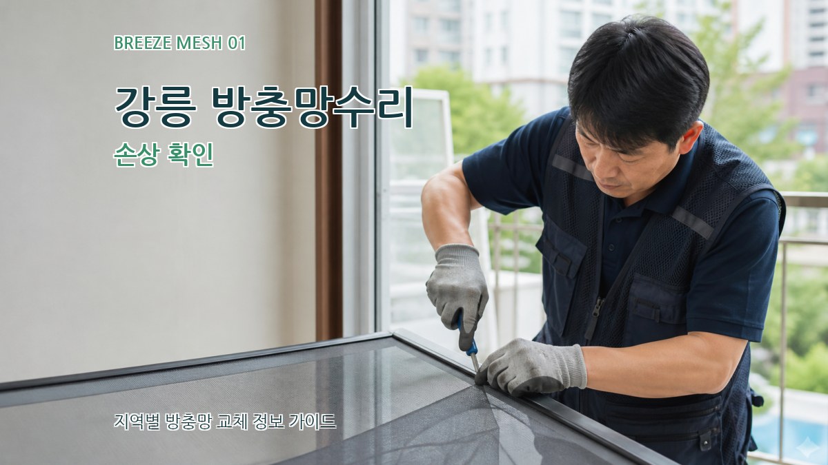 강릉 방충망수리