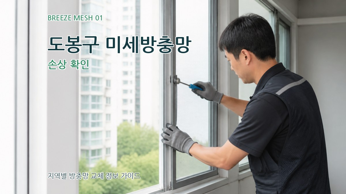 도봉구 미세방충망