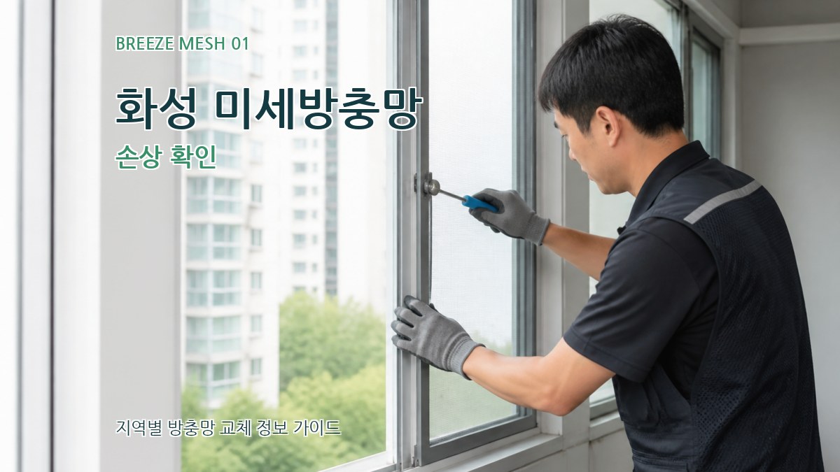 화성 미세방충망