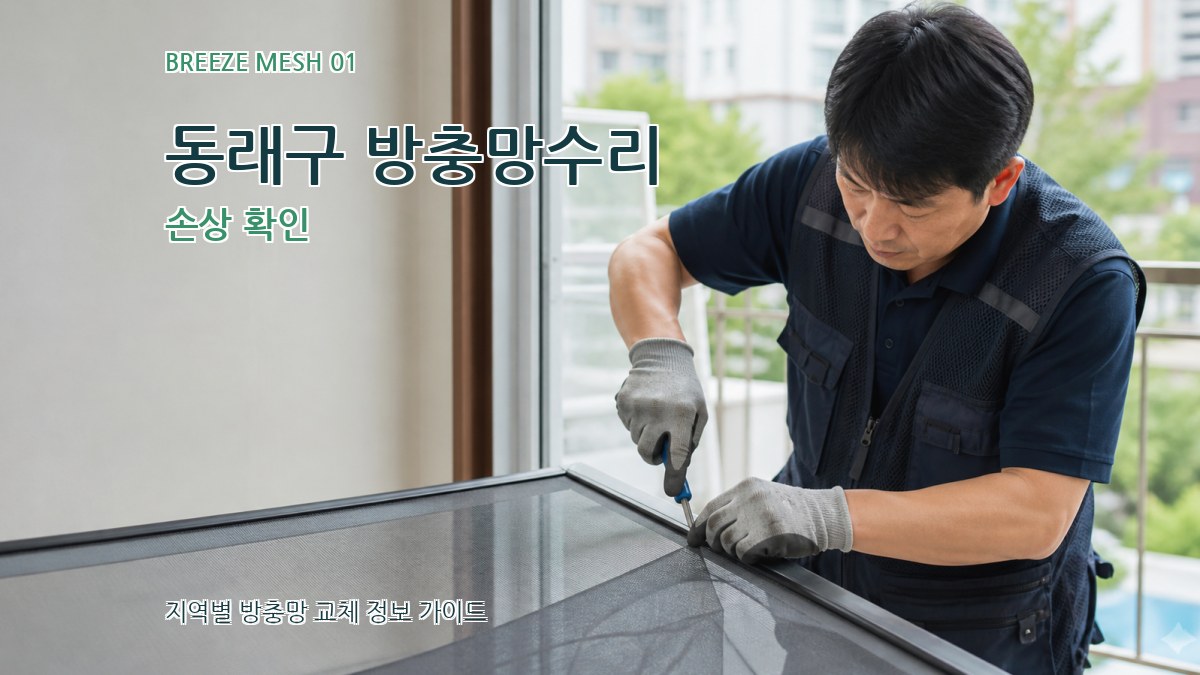 동래구 방충망수리