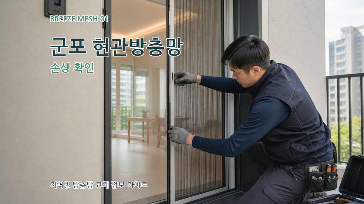 군포 현관방충망