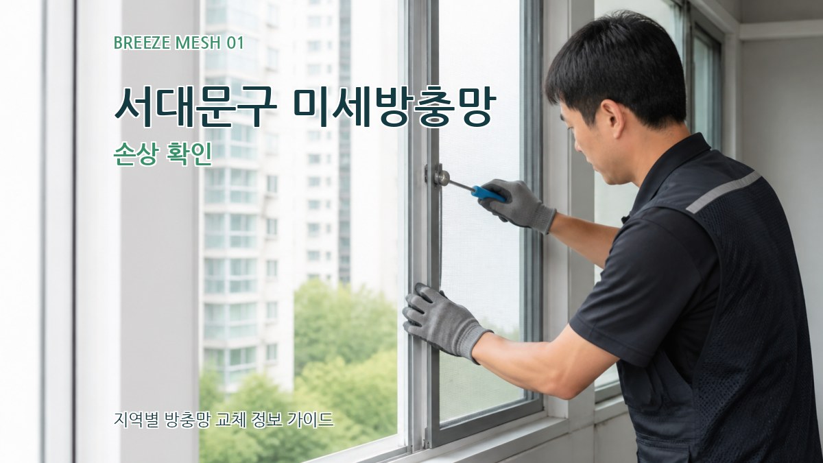 서대문구 미세방충망