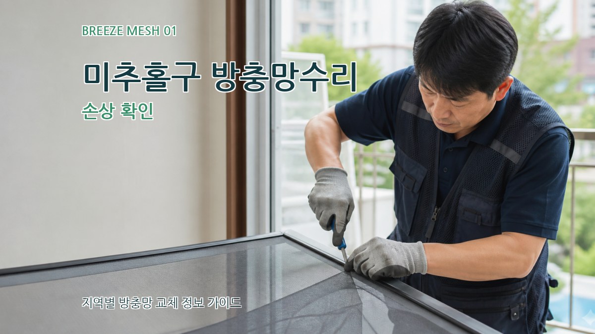 미추홀구 방충망수리