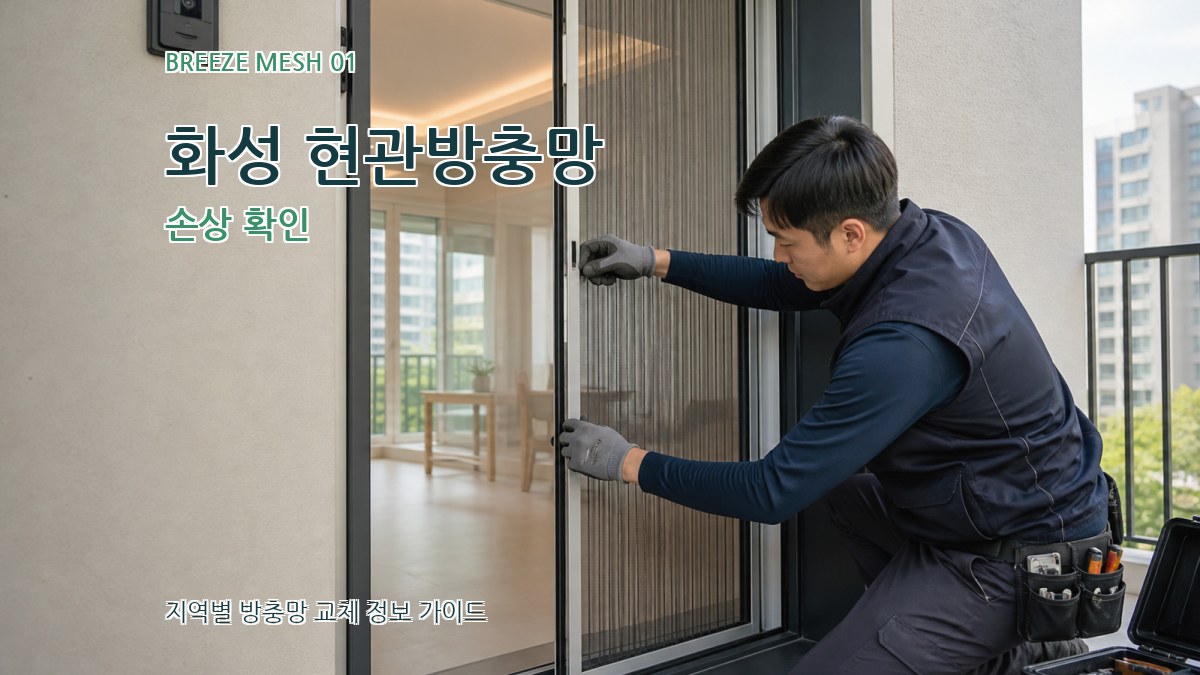 화성 현관방충망