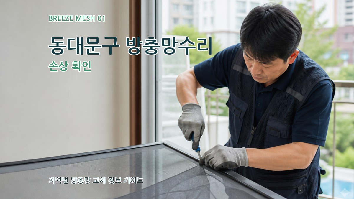 동대문구 방충망수리