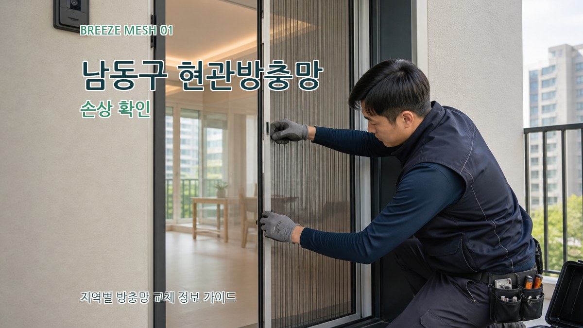 남동구 현관방충망