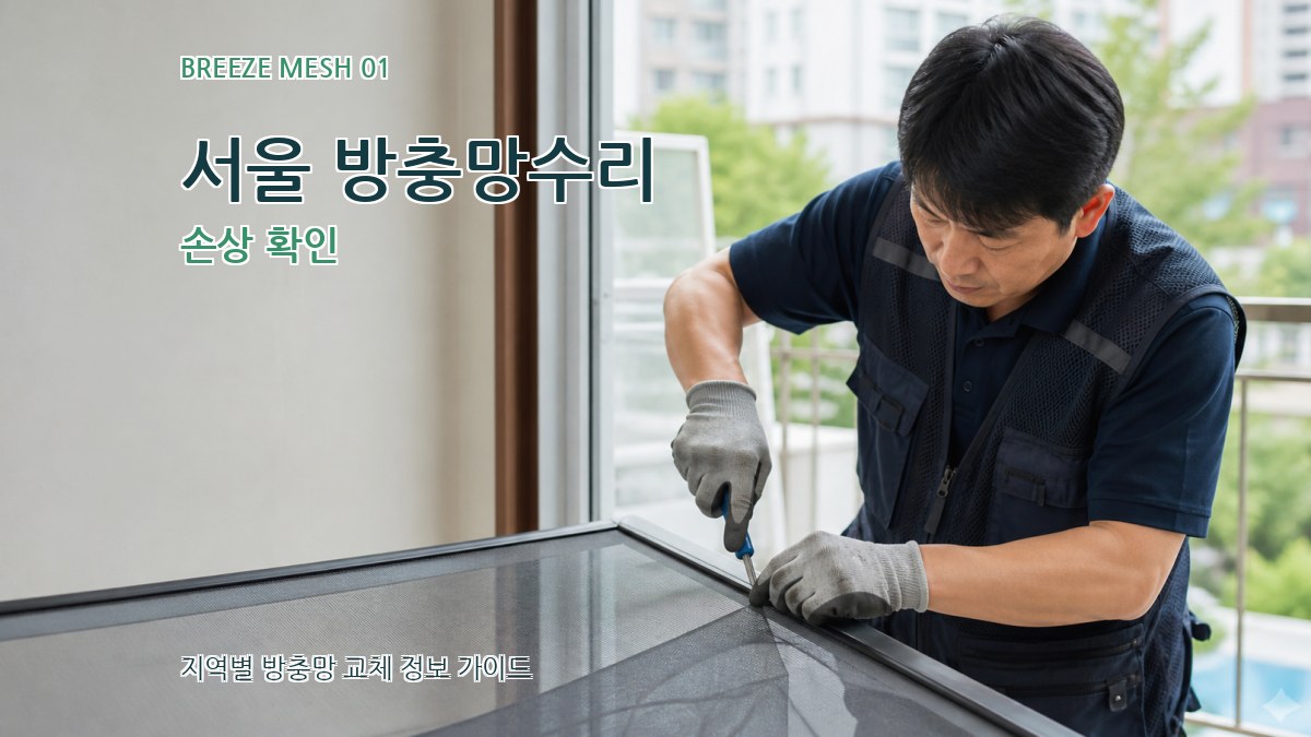 서울 방충망수리