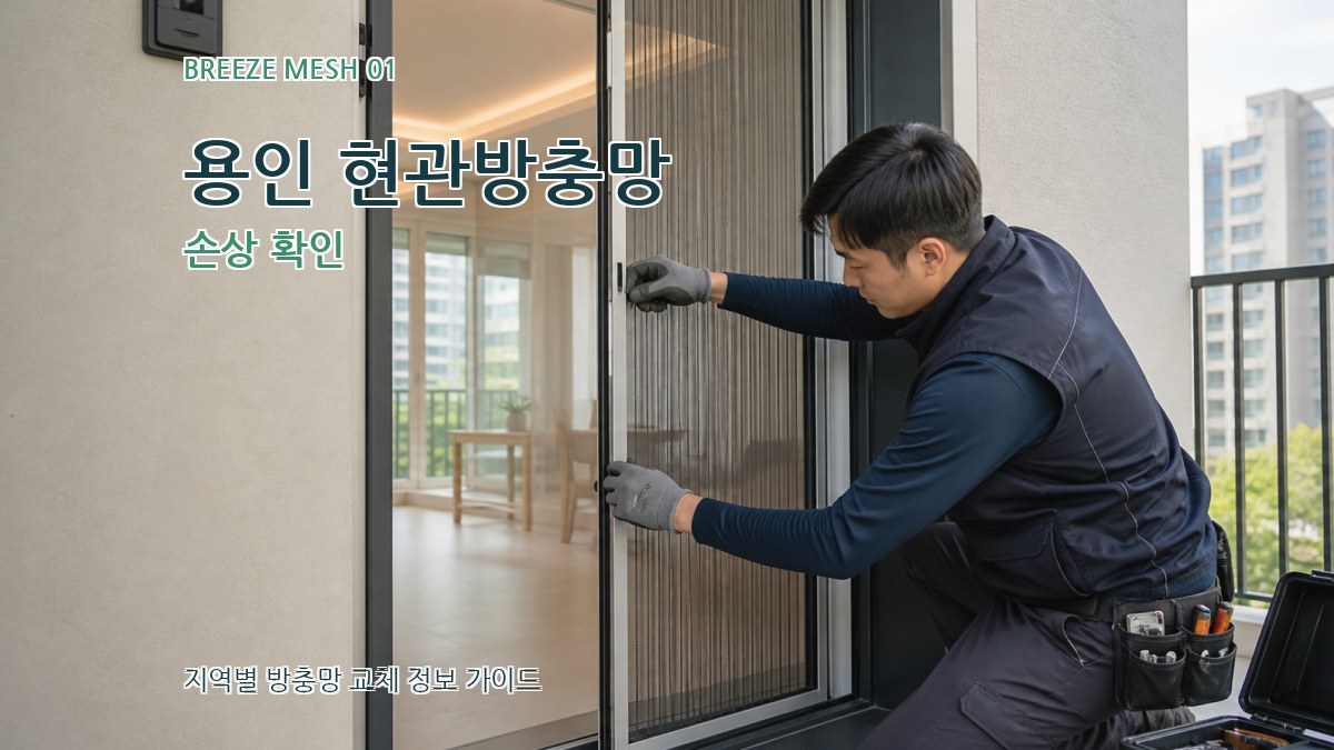 용인 현관방충망
