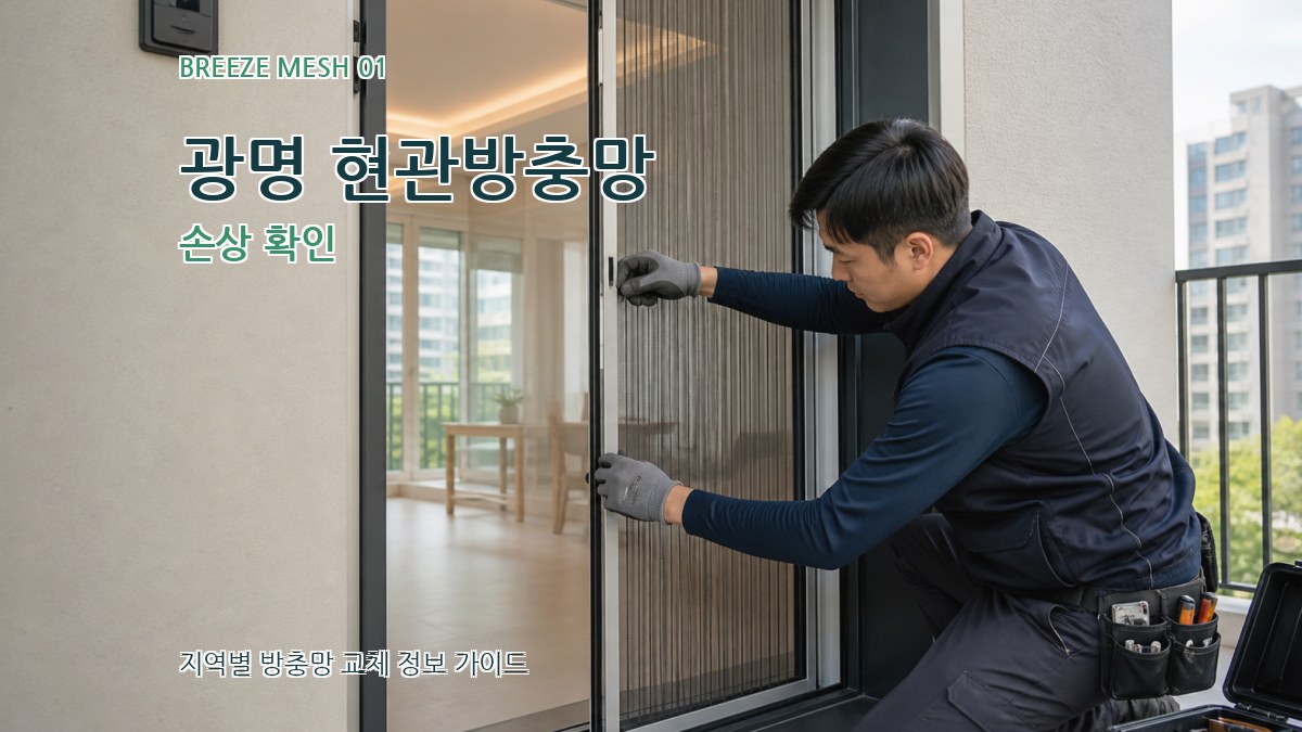 광명 현관방충망