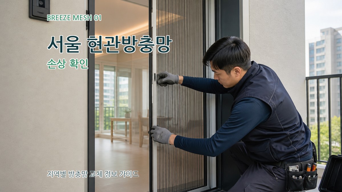 서울 현관방충망